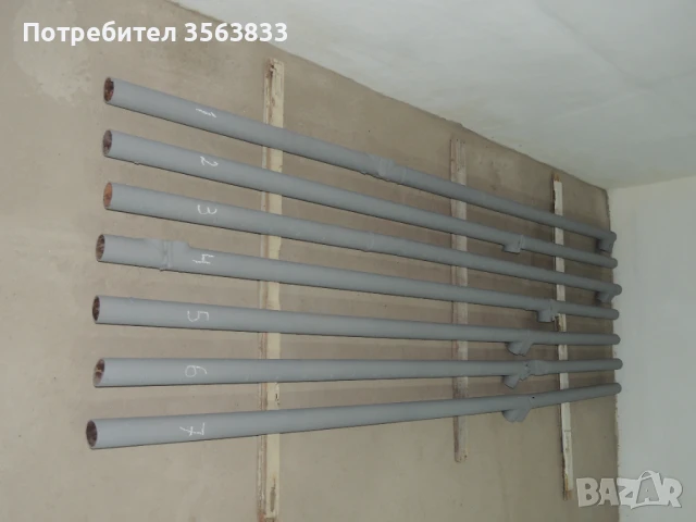 Тръби ф 63,5 x 3,2 мм , снимка 2 - Строителни материали - 50157062