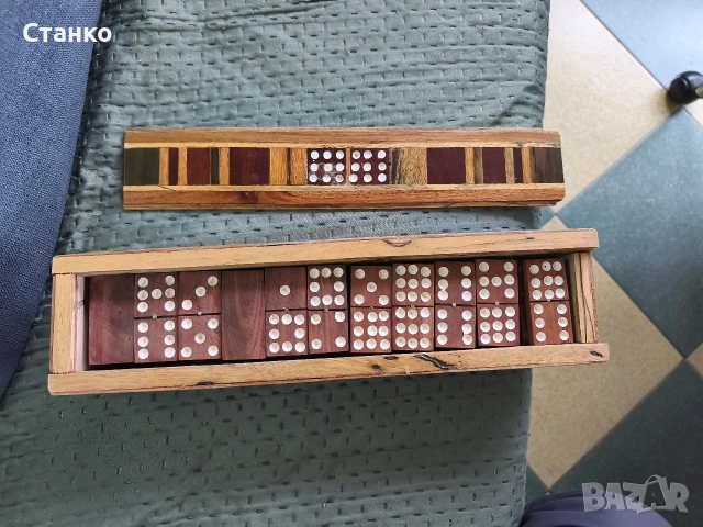 ДОМИНО, от дърво, ръчно изработено 