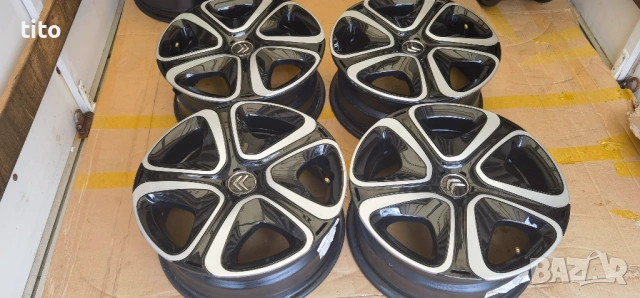 Чисто НОВИ 4 108 16 Цола Оригинални Ситроен / Citroen, снимка 3 - Гуми и джанти - 54066323