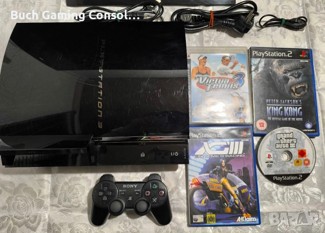 Playstation 3 CECHC03 60GB Backwards compatible FW 4.86, снимка 2 - PlayStation конзоли - 53866418