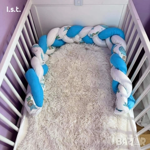 Обиколник плитка, снимка 2 - Спално бельо и завивки - 51565535