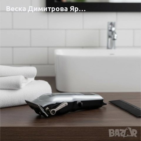 Безжична машинка за подстригване Rosberg R51810Q, 5W, DC 3.7V 1200mAh, USB зареждане, снимка 4 - Машинки за подстригване - 52134874