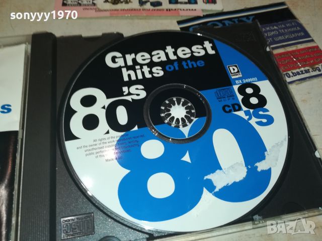 GREATEST HITS OF THE 80-S CD 2907241247, снимка 2 - CD дискове - 46730636