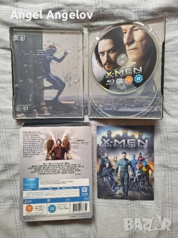 X-Men Days Of Future Past BLU RAY STEELBOOK, снимка 4 - Blu-Ray филми - 47187539