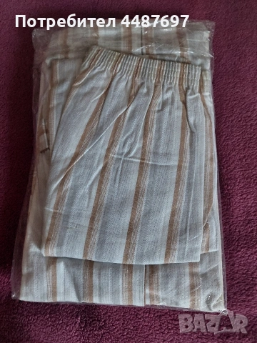 Мъжка пижама от бархет . Нова . Номер S, снимка 2 - Бельо - 53081697