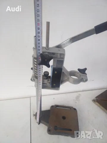 Продавам 3 броя стоки за бормашини. Цени от дясно на ляво.  1. Стойка WOLFCRAFT 99лв. 2. Стойка BULL, снимка 7 - Бормашини - 49910264