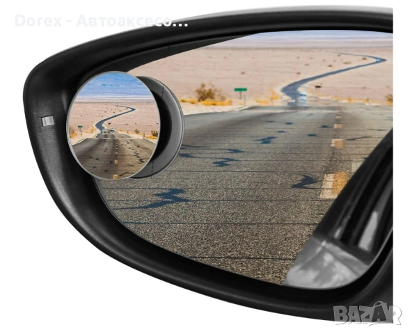 Огледала за мъртва зона 360° | Комплект 2 бр кръгли, снимка 6 - Аксесоари и консумативи - 54027452