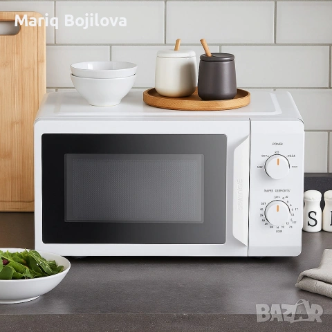 Компактна микровълнова фурна Comfee - 20 литра, 700W и 5 нива на мощност, снимка 14 - Микровълнови - 53456332