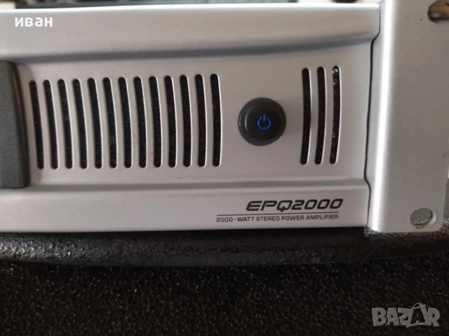 Behringer Ewropower EPQ2000, снимка 3 - Ресийвъри, усилватели, смесителни пултове - 51121295