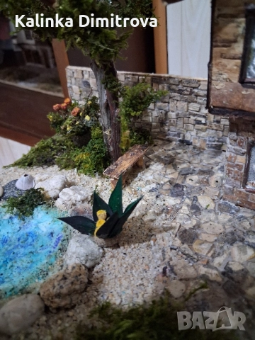 Ръчно изработен макет с размер 29/21см., снимка 4 - Декорация за дома - 51781490