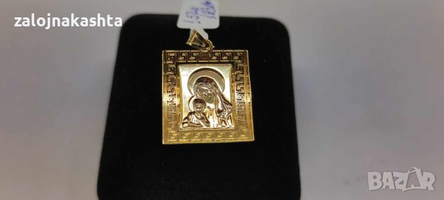 Нова Златна икона-1,52гр/14кр, снимка 3 - Колиета, медальони, синджири - 45239958