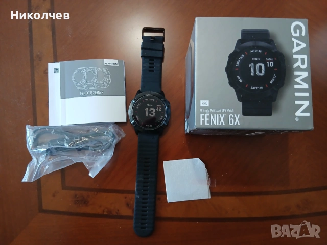 Garmin Fenix 6x pro часовник, снимка 3 - Смарт часовници - 53869587