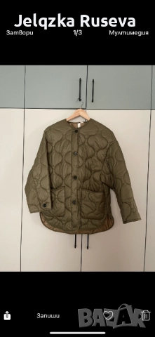 Капитонирано преходно яке MANGO, снимка 2 - Якета - 52582215