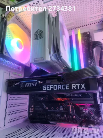 Геймърски компютър i5 10600,MSI RTX 3060 VENTUS 12 GB,256 SSD,1 TB HDD, снимка 3 - Геймърски - 47059690