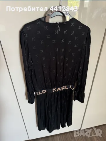 Момичешка Karl Lagerfeld рокля, снимка 3 - Рокли - 49481776