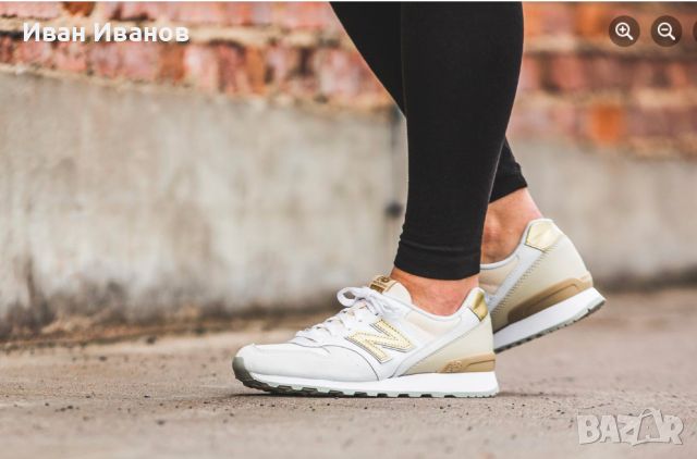 маратонки New Balance 996 'White Gold Khaki  номер 40 , снимка 3 - Маратонки - 45585450