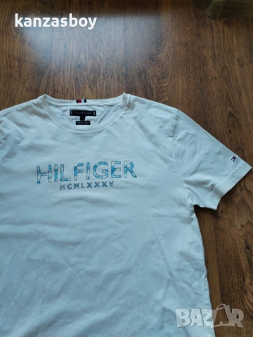Tommy Hilfiger - страхотна мъжка тениска L , снимка 5 - Тениски - 54044780