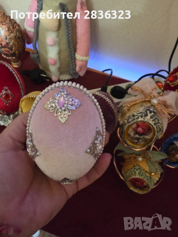 Великденски ръчно изработени яйца, снимка 6 - Декорация за дома - 54117747