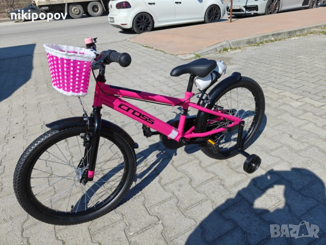 CROSS Велосипед 20" DIVA розов, снимка 7 - Велосипеди - 53830576