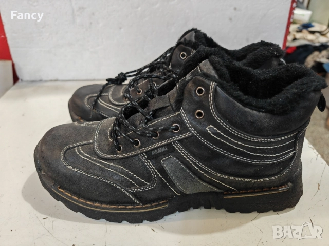 Топли мъжки обувки Mkoomi 45 номер , снимка 3 - Мъжки боти - 52246687