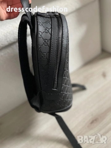 Кожена Раница Guc*i, снимка 10 - Раници - 53803939