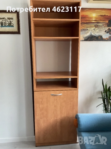 Секция с ракла, ниша с телевизор, рафтове - цена  160лв