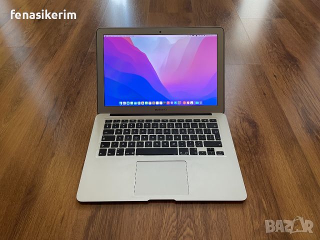 13.3' Core i7 Apple MacBook Air Mid 2017 - 8GB LPDDR3/256GB SSD/Intel HD 6000/Батерия 3ч, снимка 1 - Лаптопи за работа - 46277820