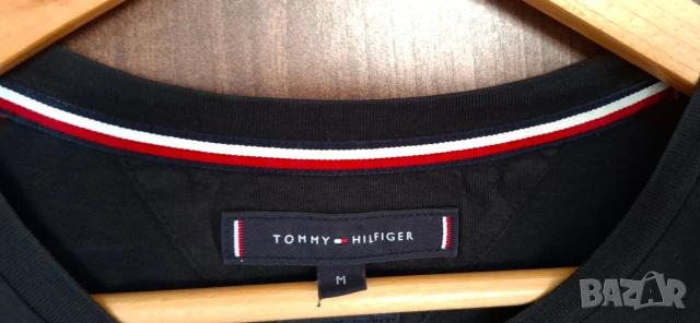 TOMMY HILFIGER Мъжка тениска-размер М, снимка 4 - Тениски - 53994661