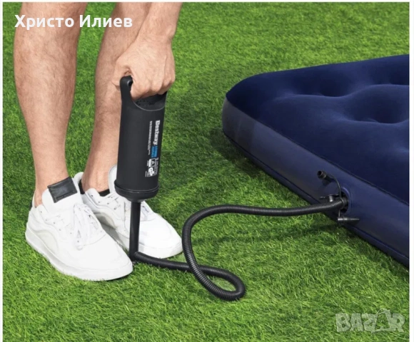 Ръчна помпа за надуване на басейн дюшек пояс Bestway Air Hammer 850, снимка 4 - Басейни и аксесоари - 53765812