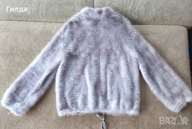 яке с естествен косъм норка M L налична, снимка 2 - Якета - 49429510