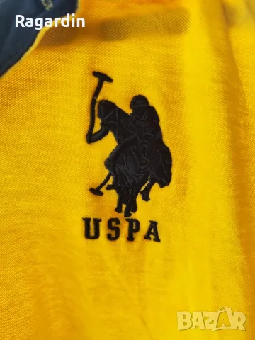 Мъжка тениска с яка "U.S. Polo ASSN.", снимка 3 - Тениски - 47153431