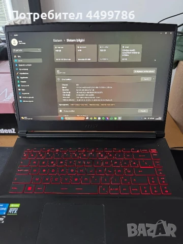 Латоп MSI  , снимка 1