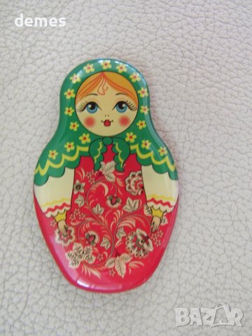 Магнит-матрьошка, Русия, снимка 3 - Други ценни предмети - 51291898