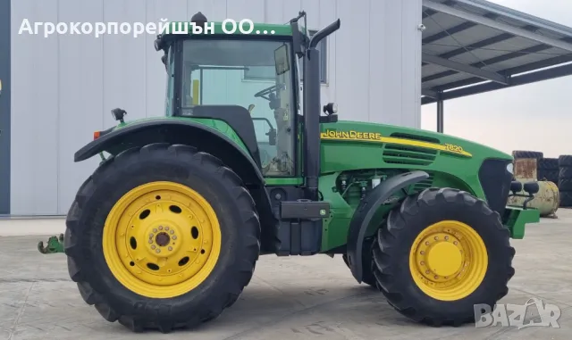 Трактор John Deere 7820✅ЛИЗИНГ✅НОВ ВНОС, снимка 5 - Селскостопанска техника - 47257412