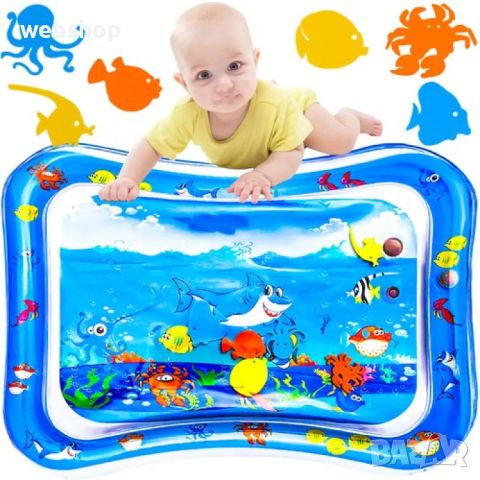 Детска Надуваема водна постелка за игра, снимка 1 - Надуваеми играчки - 45900365