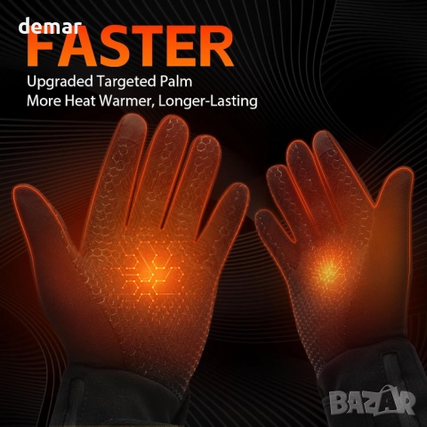 V.Step Отопляеми ръкавици, акумулаторни нагревателни ръкавици, S, снимка 3 - Ръкавици - 52105110