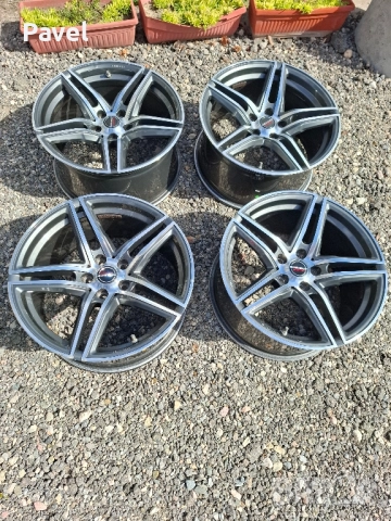 Джанти BORBET 18" 5X112 ET30 9J, снимка 2 - Гуми и джанти - 51778350