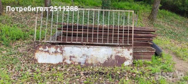 Оградни пана от плътно желязо , снимка 2 - Огради и мрежи - 45646973