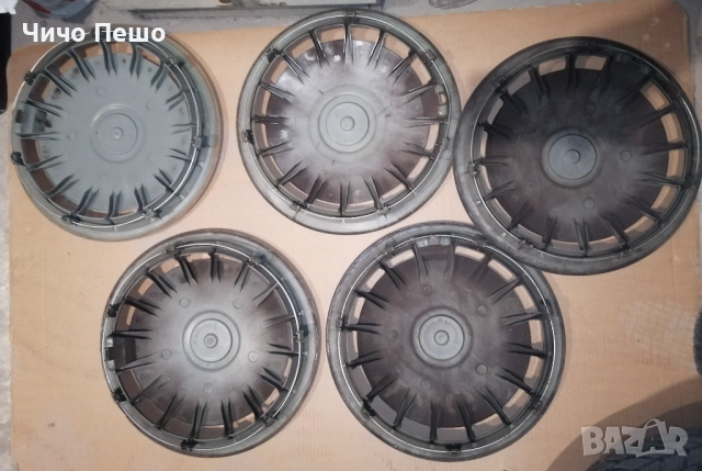 Тасове 5 броя оригинални BMW 14 цола БМВ, снимка 2 - Аксесоари и консумативи - 52794586