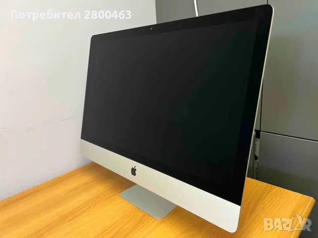 Apple iMac 27" i7/64GB/1TB-SSD/Radeon Pro 580, снимка 1 - Работни компютри - 48436331