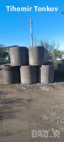 Бетонови пръстени за септични ями и герани(АРМИРАНИ), снимка 5 - Строителни материали - 52405831