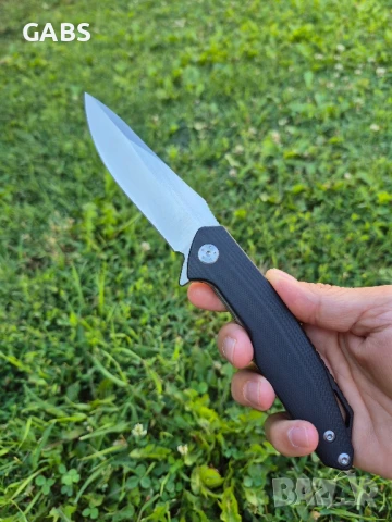 Сгъваем джобен нож,стомана D2, D115, снимка 6 - Ножове - 50985353