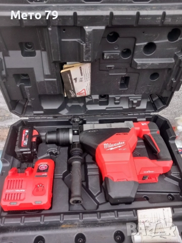 Milwaukee M18 FHM Перфоратор SDS-MAX , снимка 8 - Други инструменти - 52990085