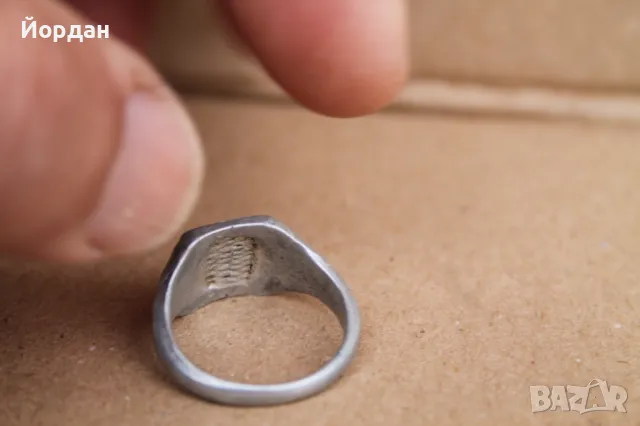 Алуминиев пръстен ''ФД Левски'', снимка 5 - Пръстени - 49771291