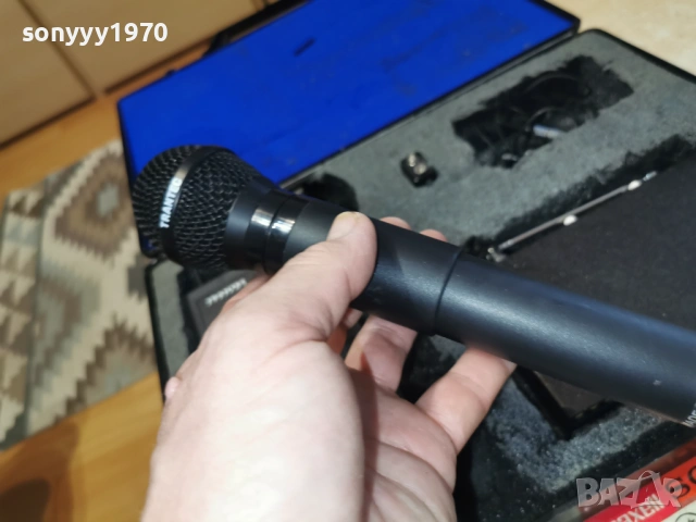 TRANTEC LONDON ENGLAND-PROFI MIC С КУФАР 2302261546, снимка 2 - Микрофони - 53594252
