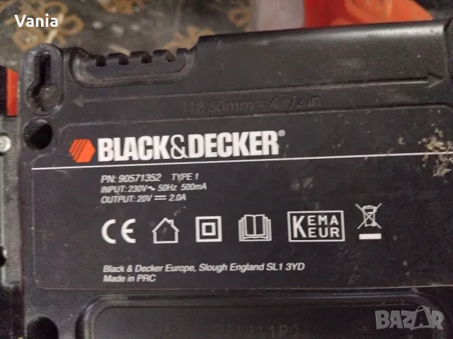 Тример B&D с батерия, снимка 8 - Градинска техника - 50077202