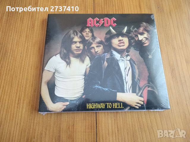 AC/DC - HIGHWAY TO HELL 16лв оригинален диск, снимка 1 - CD дискове - 46022093