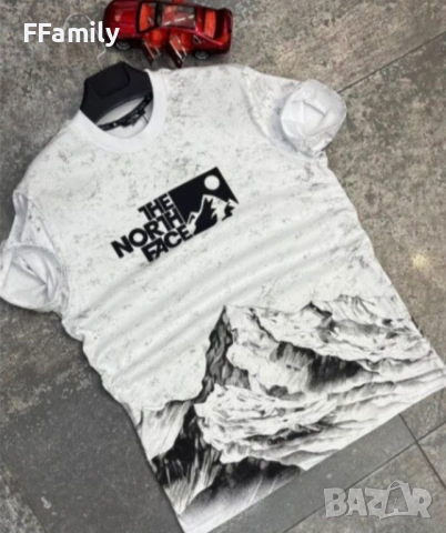 Черна \ Бяла Тениска The North Face [S - XXL], снимка 10 - Тениски - 54149757