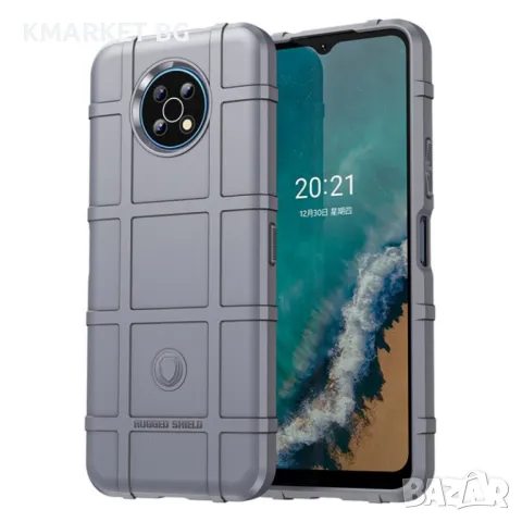 Samsung Galaxy A13 5G Удароустойчив Square Grid Design Калъф и Протектор, снимка 2 - Калъфи, кейсове - 48567099