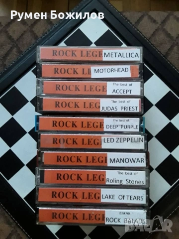 10 добри и разнообразни касети с ХАРД РОК